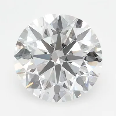 1.54ct D VVS2 Rare Carat Ideal Cut Round Lab Grown Diamond