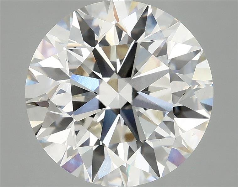 6.01ct H VS1 Excellent Cut Round Lab Grown Diamond