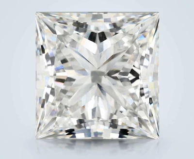 10.35ct F VVS2 Rare Carat Ideal Cut Princess Lab Grown Diamond