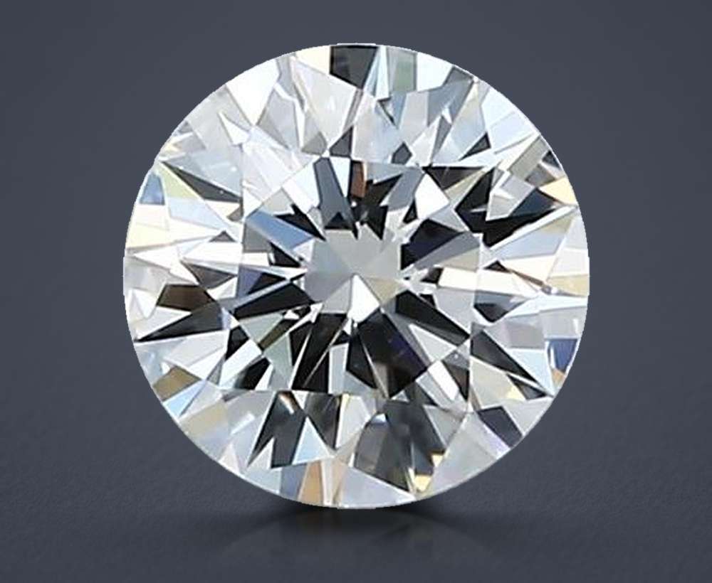 0.59ct H SI1 Very Good Cut Round Diamond