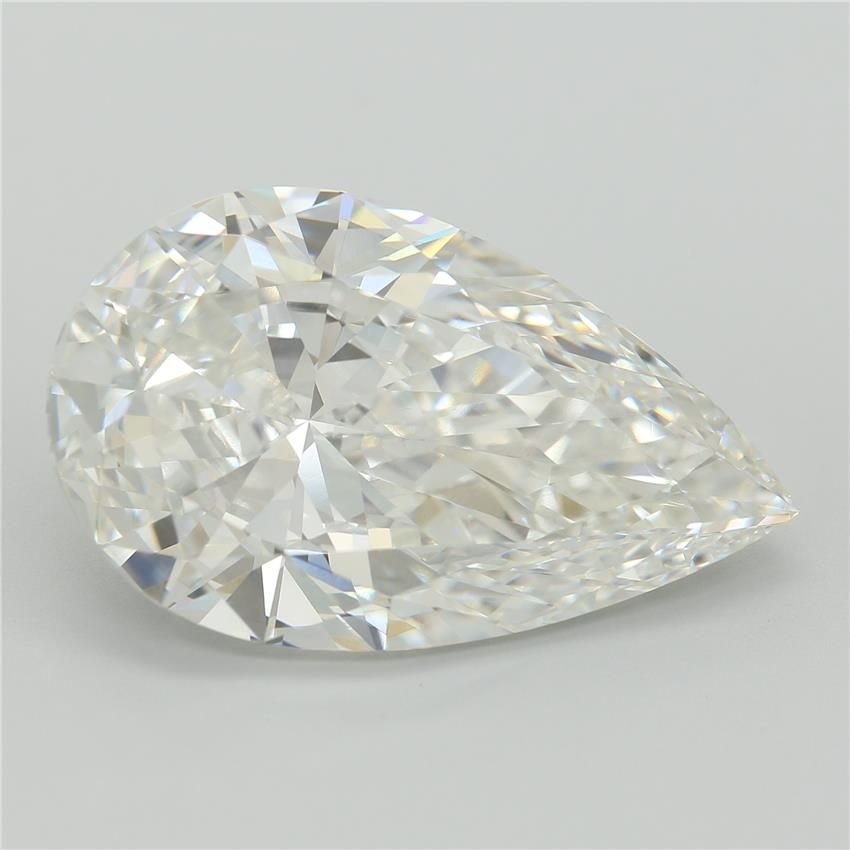 10.05ct E VVS2 Rare Carat Ideal Cut Pear Lab Grown Diamond
