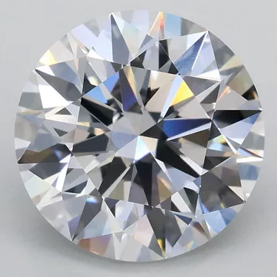 3.51ct E VS1 Rare Carat Ideal Cut Round Lab Grown Diamond