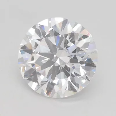 2.02ct D VVS2 Rare Carat Ideal Cut Round Lab Grown Diamond