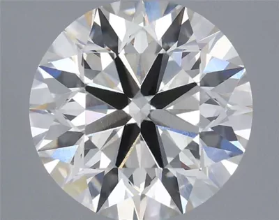2.93ct I VS1 Excellent Cut Round Lab Grown Diamond