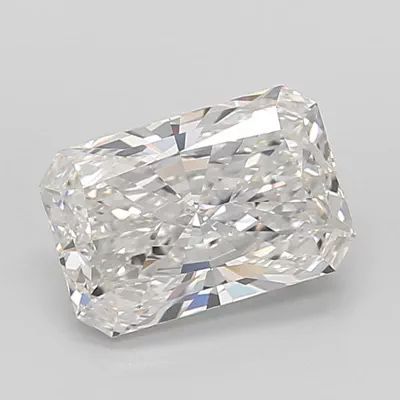 5.07ct F VS1 Rare Carat Ideal Cut Radiant Lab Grown Diamond