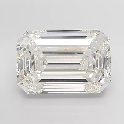 15.08ct H VVS2 Rare Carat Ideal Cut Emerald Lab Grown Diamond