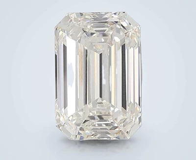 15.08ct H VVS2 Rare Carat Ideal Cut Emerald Lab Grown Diamond