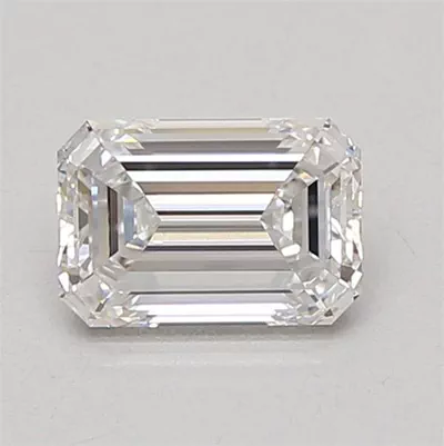1.23ct D VVS2 Rare Carat Ideal Cut Emerald Lab Grown Diamond