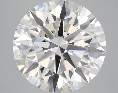 7.65ct G SI1 Rare Carat Ideal Cut Round Lab Grown Diamond