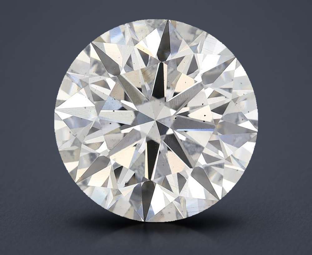 7.65ct G SI1 Rare Carat Ideal Cut Round Lab Grown Diamond