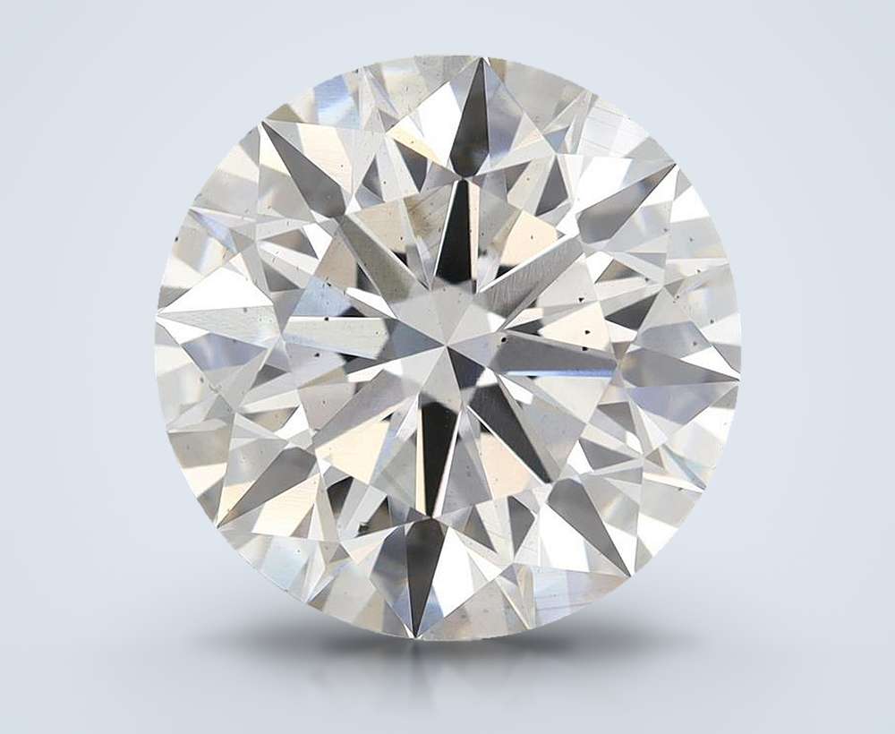 7.65ct G SI1 Rare Carat Ideal Cut Round Lab Grown Diamond