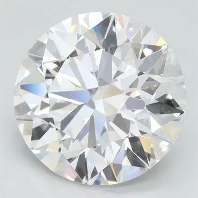 3.38ct D IF Rare Carat Ideal Cut Round Lab Grown Diamond