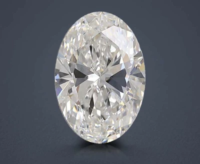 3.03ct E VS1 Rare Carat Ideal Cut Oval Lab Grown Diamond