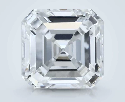 7.07ct E VVS2 Excellent Cut Asscher Lab Grown Diamond