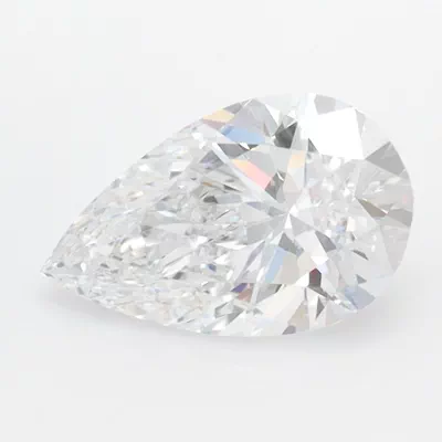 1.09ct D VVS1 Rare Carat Ideal Cut Pear Lab Grown Diamond