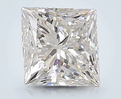 1.38ct E VS1 Rare Carat Ideal Cut Princess Lab Grown Diamond