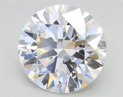 4.04ct F VS1 Excellent Cut Round Lab Grown Diamond