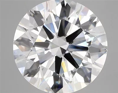 7.01ct D VS1 Rare Carat Ideal Cut Round Lab Grown Diamond