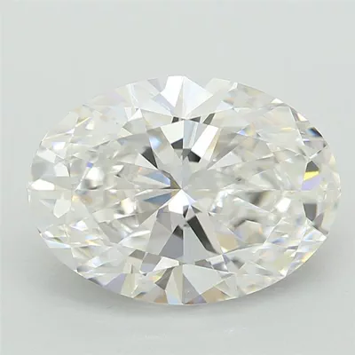 1.55ct D VS1 Rare Carat Ideal Cut Oval Lab Grown Diamond
