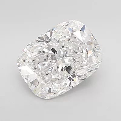 3.54ct E VS2 Rare Carat Ideal Cut Cushion Lab Grown Diamond