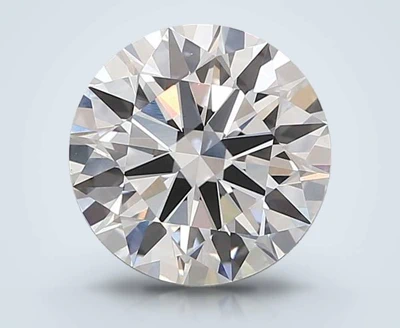 3.03ct F VS1 Rare Carat Ideal Cut Round Lab Grown Diamond
