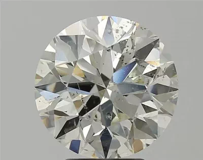 4.01ct J SI2 Excellent Cut Round Diamond