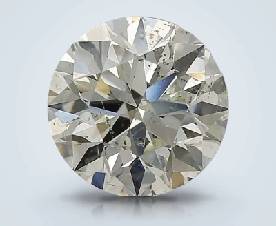 4.01ct J SI2 Excellent Cut Round Diamond