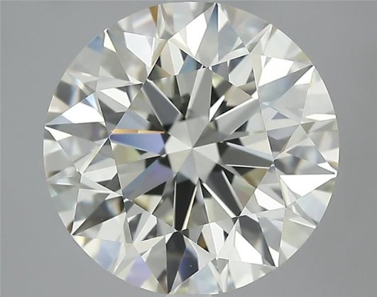 5.00ct J VVS2 Rare Carat Ideal Cut Round Diamond
