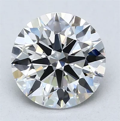 2.04ct D VS1 Rare Carat Ideal Cut Round Lab Grown Diamond