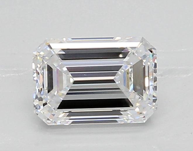 0.95ct D VVS2 Rare Carat Ideal Cut Emerald Lab Grown Diamond