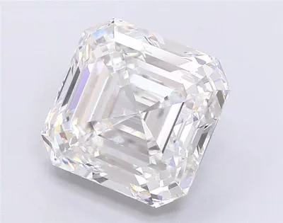 7.41ct G VS1 Rare Carat Ideal Cut Asscher Lab Grown Diamond