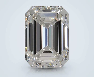 2.55ct E VS1 Rare Carat Ideal Cut Emerald Lab Grown Diamond