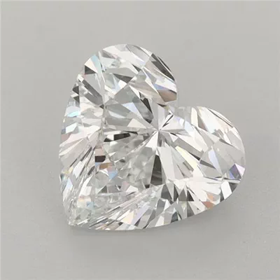 2.02ct F IF Rare Carat Ideal Cut Heart Lab Grown Diamond