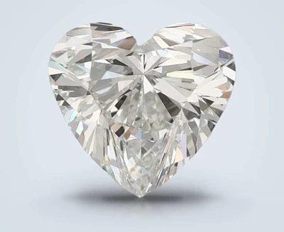 2.02ct F IF Rare Carat Ideal Cut Heart Lab Grown Diamond