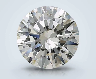 3.51ct K SI2 Excellent Cut Round Diamond