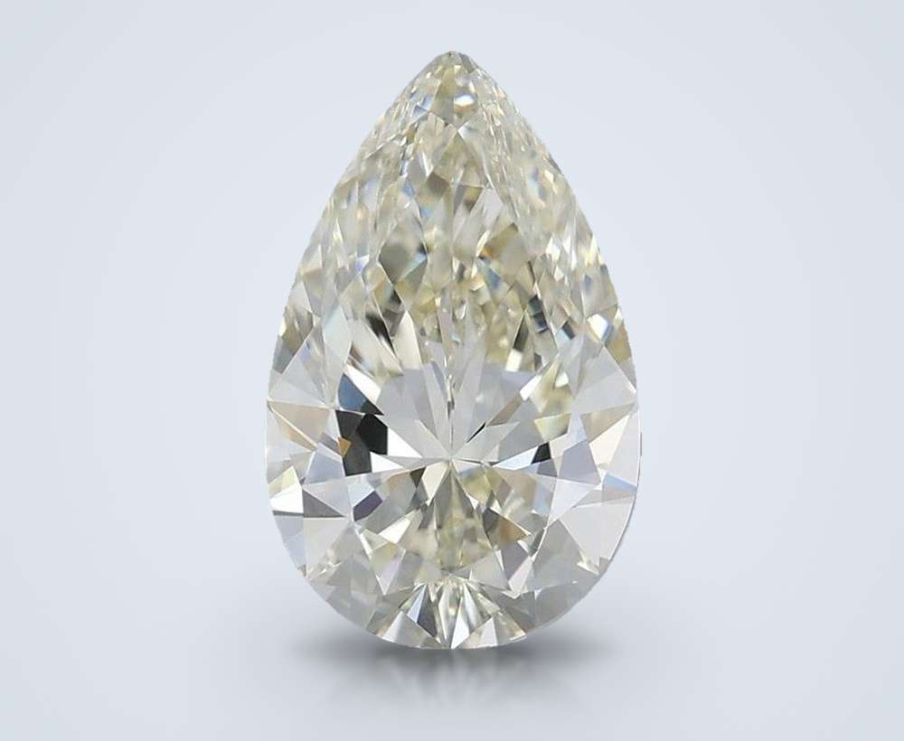 2.50ct K VVS2 Very Good Cut Pear Diamond