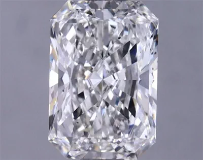 1.29ct F SI1 Rare Carat Ideal Cut Radiant Lab Grown Diamond