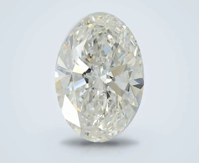 4.81ct E VS1 Rare Carat Ideal Cut Oval Lab Grown Diamond