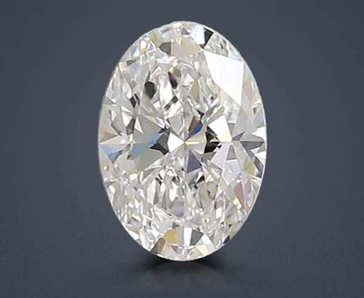 1.00ct D VS1 Rare Carat Ideal Cut Oval Lab Grown Diamond