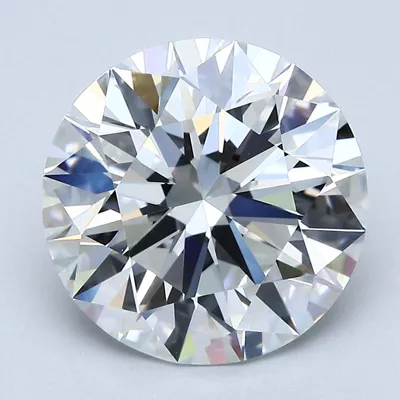 5.13ct F VS1 Rare Carat Ideal Cut Round Diamond