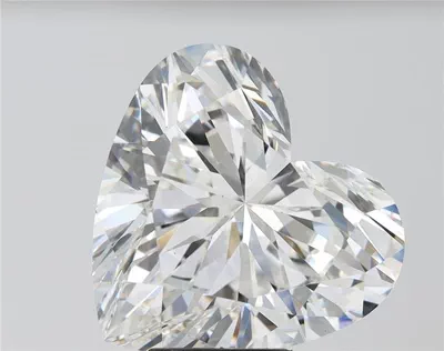 8.02ct F VS1 Very Good Cut Heart Lab Grown Diamond