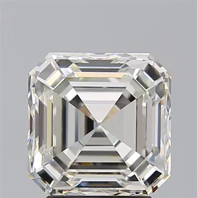3.23ct J VVS1 Rare Carat Ideal Cut Asscher Diamond