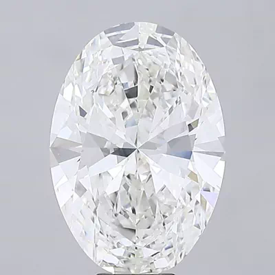 11.04ct G VVS2 Rare Carat Ideal Cut Oval Lab Grown Diamond