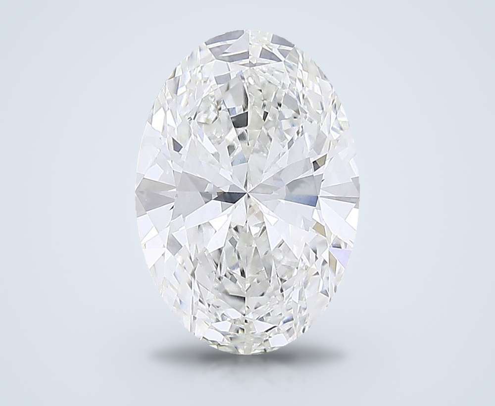 11.04ct G VVS2 Rare Carat Ideal Cut Oval Lab Grown Diamond