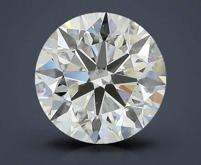 3.38ct H VVS2 Excellent Cut Round Lab Grown Diamond