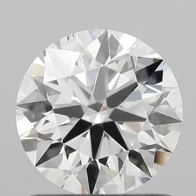 0.95ct D SI1 Rare Carat Ideal Cut Round Lab Grown Diamond