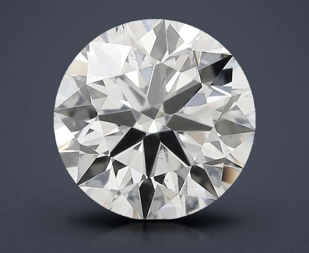 0.95ct D SI1 Rare Carat Ideal Cut Round Lab Grown Diamond