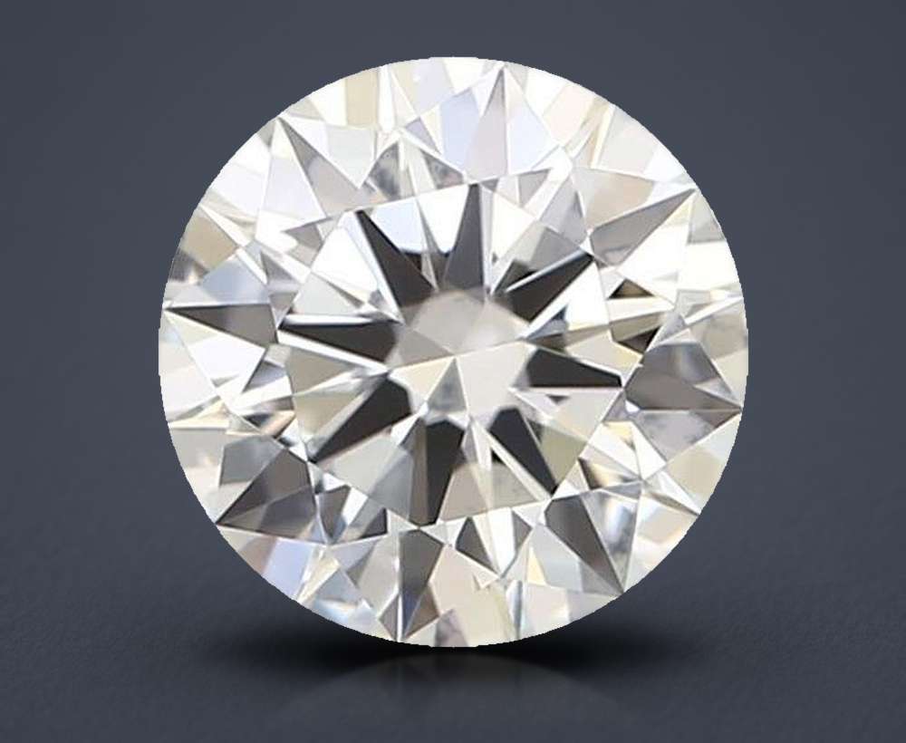 0.56ct H VVS1 Rare Carat Ideal Cut Round Diamond