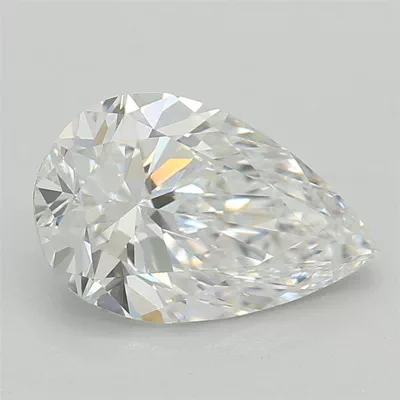 1.02ct D VS2 Rare Carat Ideal Cut Pear Lab Grown Diamond