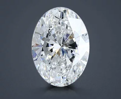 3.01ct E VS1 Rare Carat Ideal Cut Oval Lab Grown Diamond